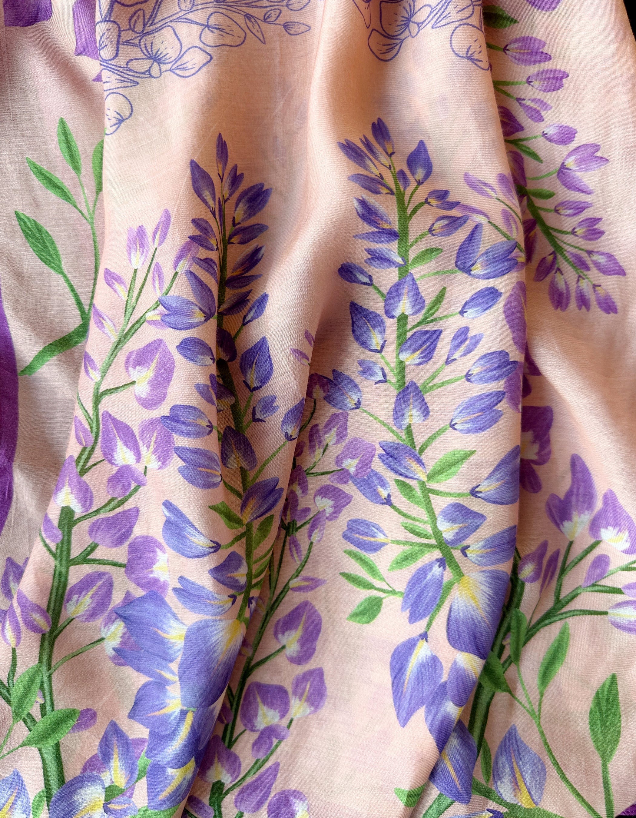 Lavender muse Stole