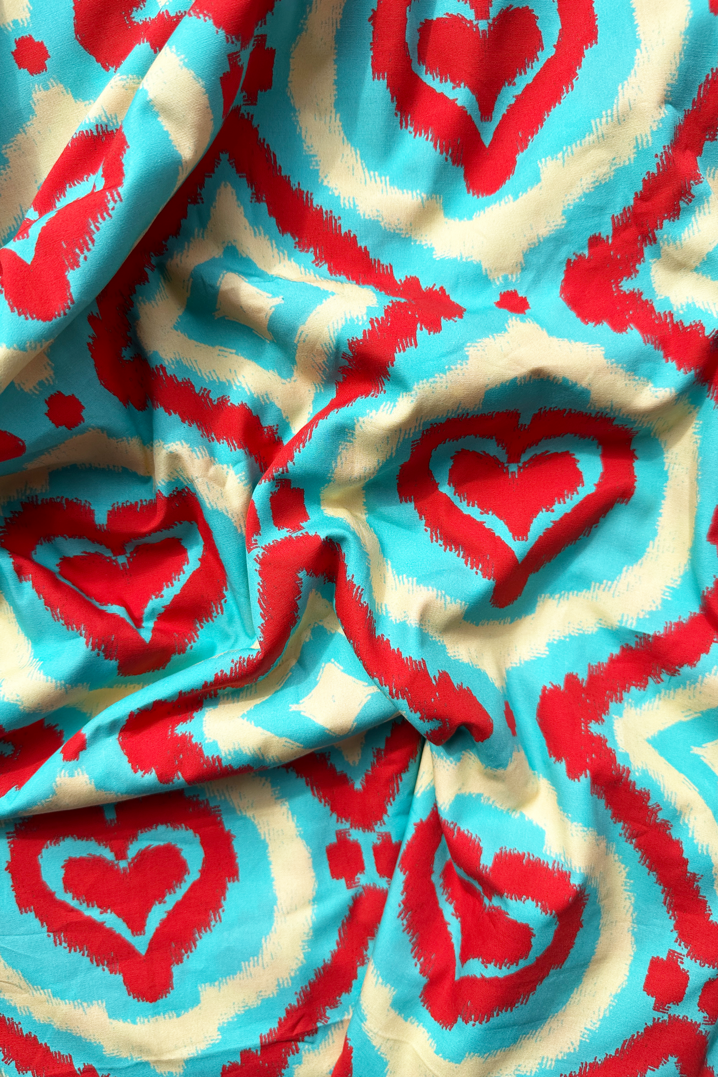 Vibrant Weaves Blue in Cotton Poplin