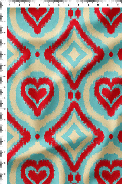 Vibrant Weaves Blue in Cotton Poplin