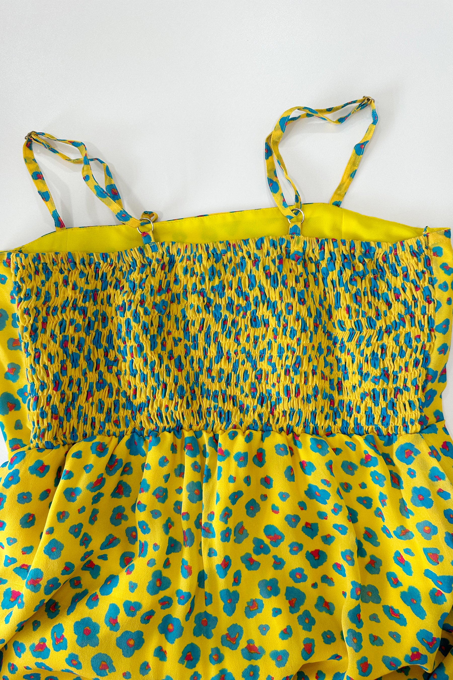 Yellow Jaguar Dress