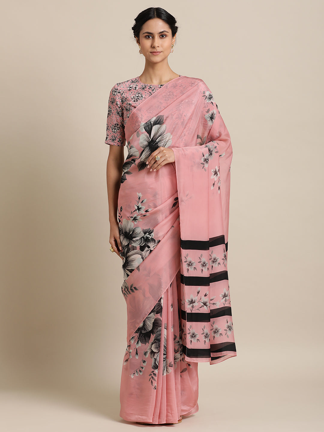 Flowered Fiesta Pink