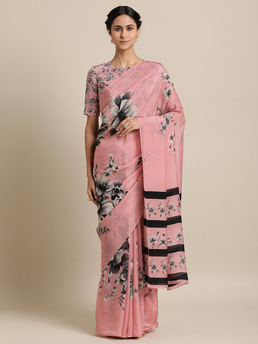 Flowered Fiesta Pink