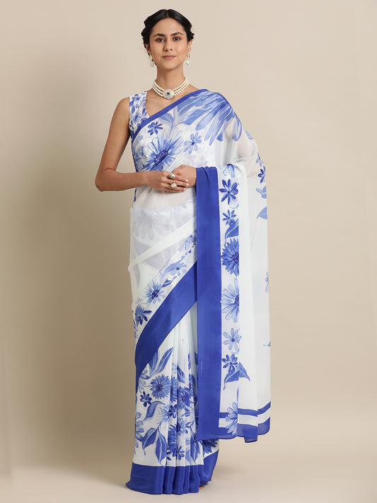Majestic Blooms White