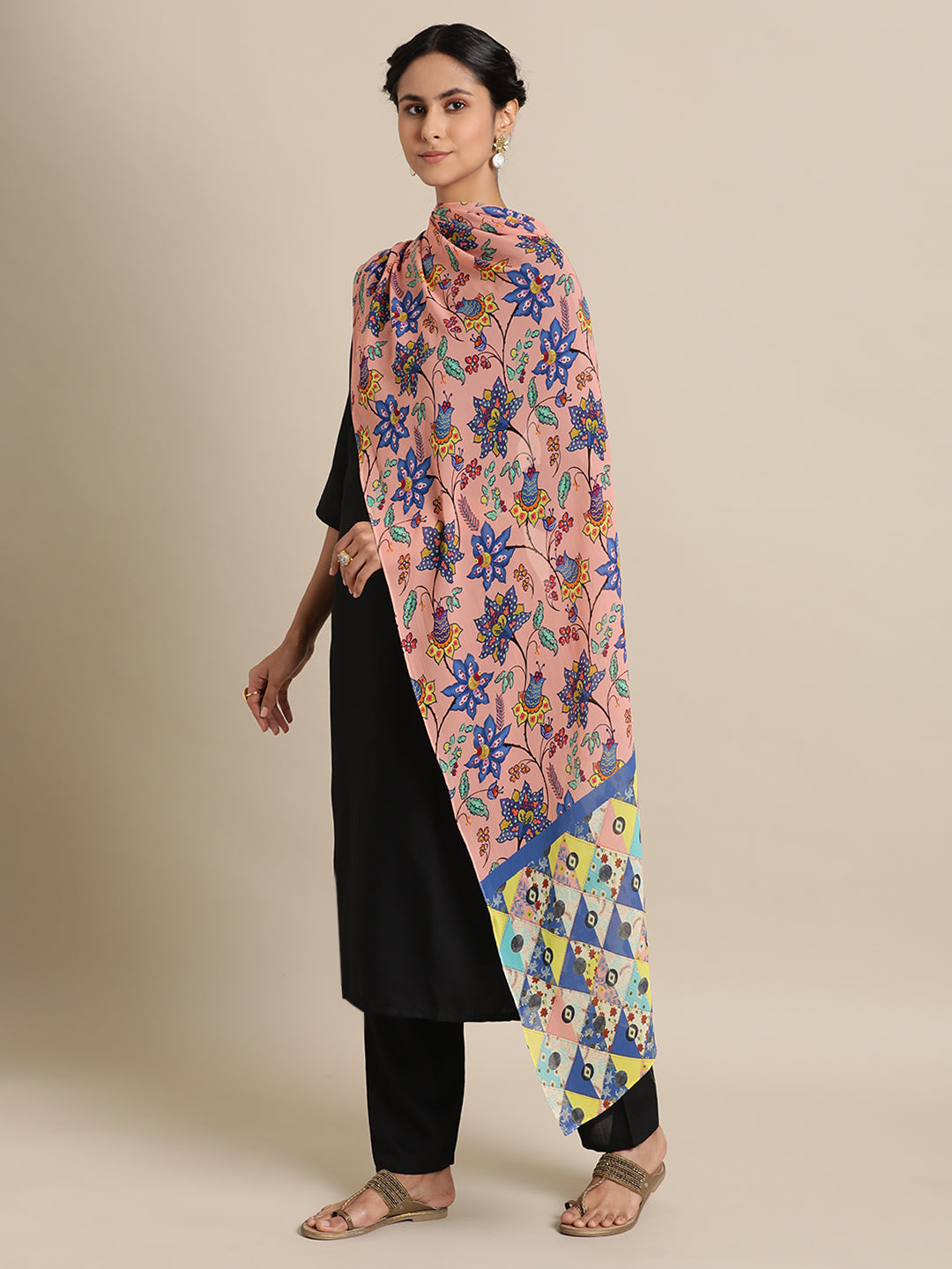 Jacobean Antique Affair in Crepe
