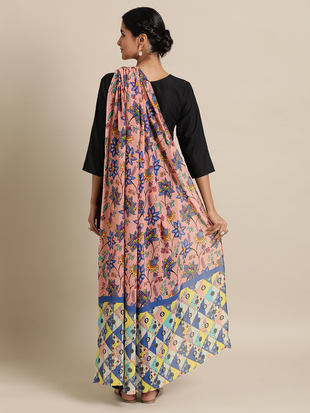Jacobean Antique Affair in Crepe