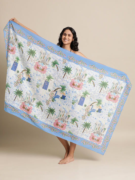 Grecian Getaway in Silky Cotton