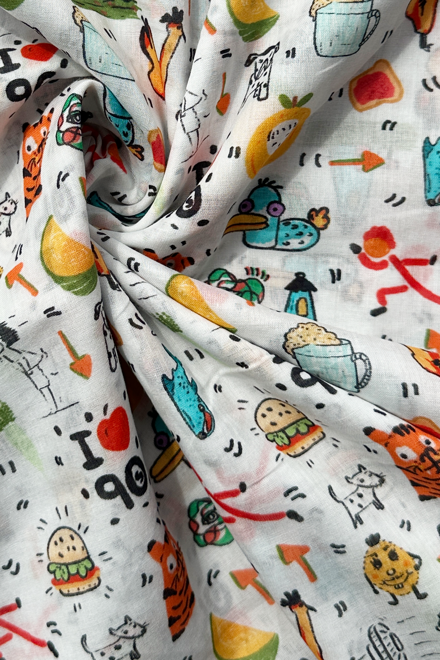 Nostalgic 90s in Cotton Mull