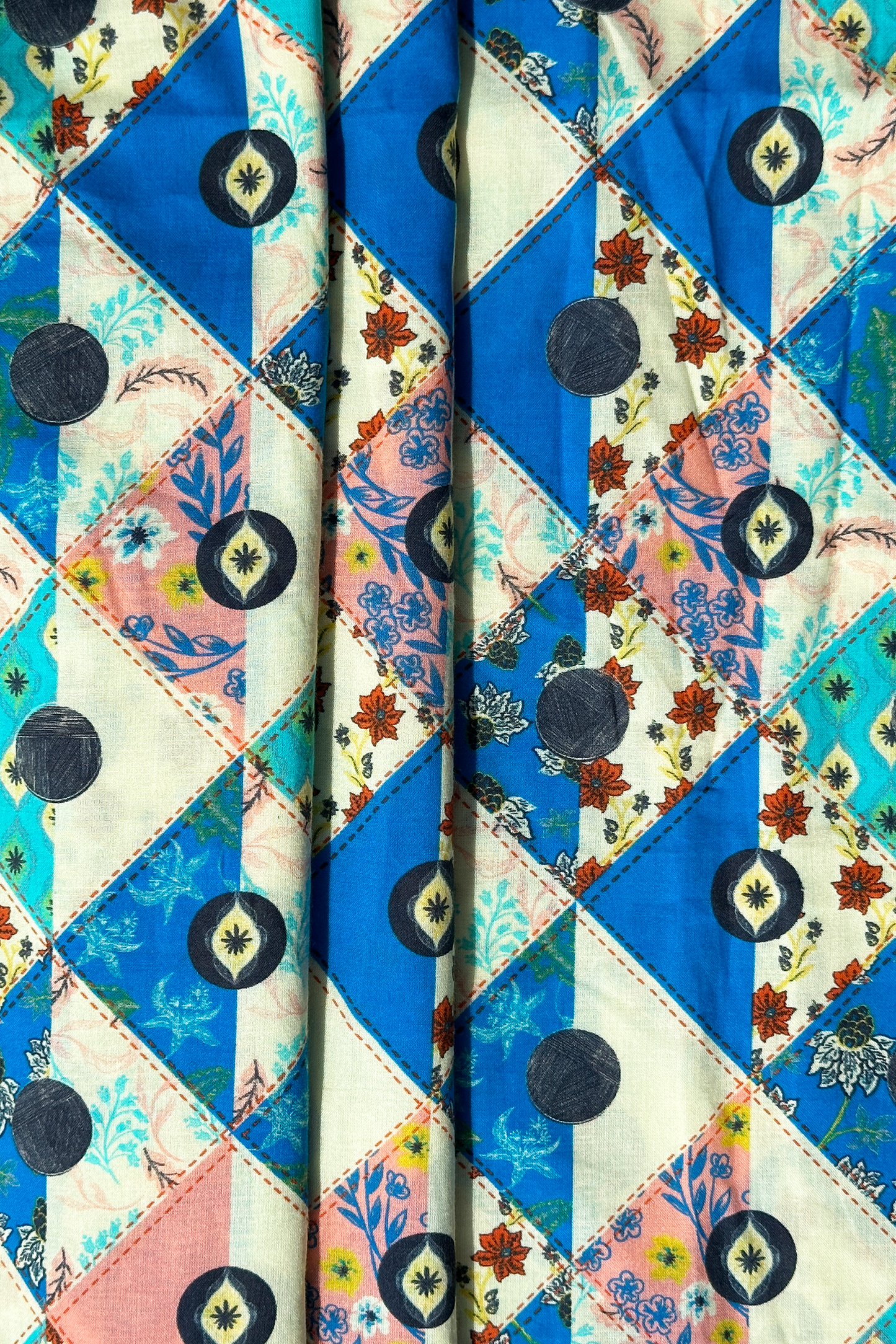 Antique Affairs in Cotton Cambric (2m) - 1298 for the entire piece