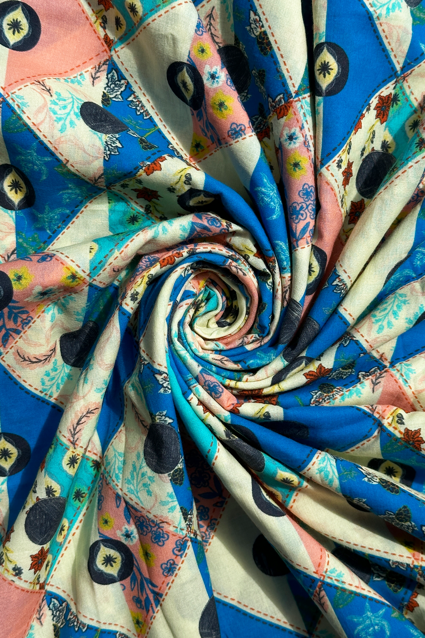Antique Affairs in Cotton Cambric (2m) - 1298 for the entire piece