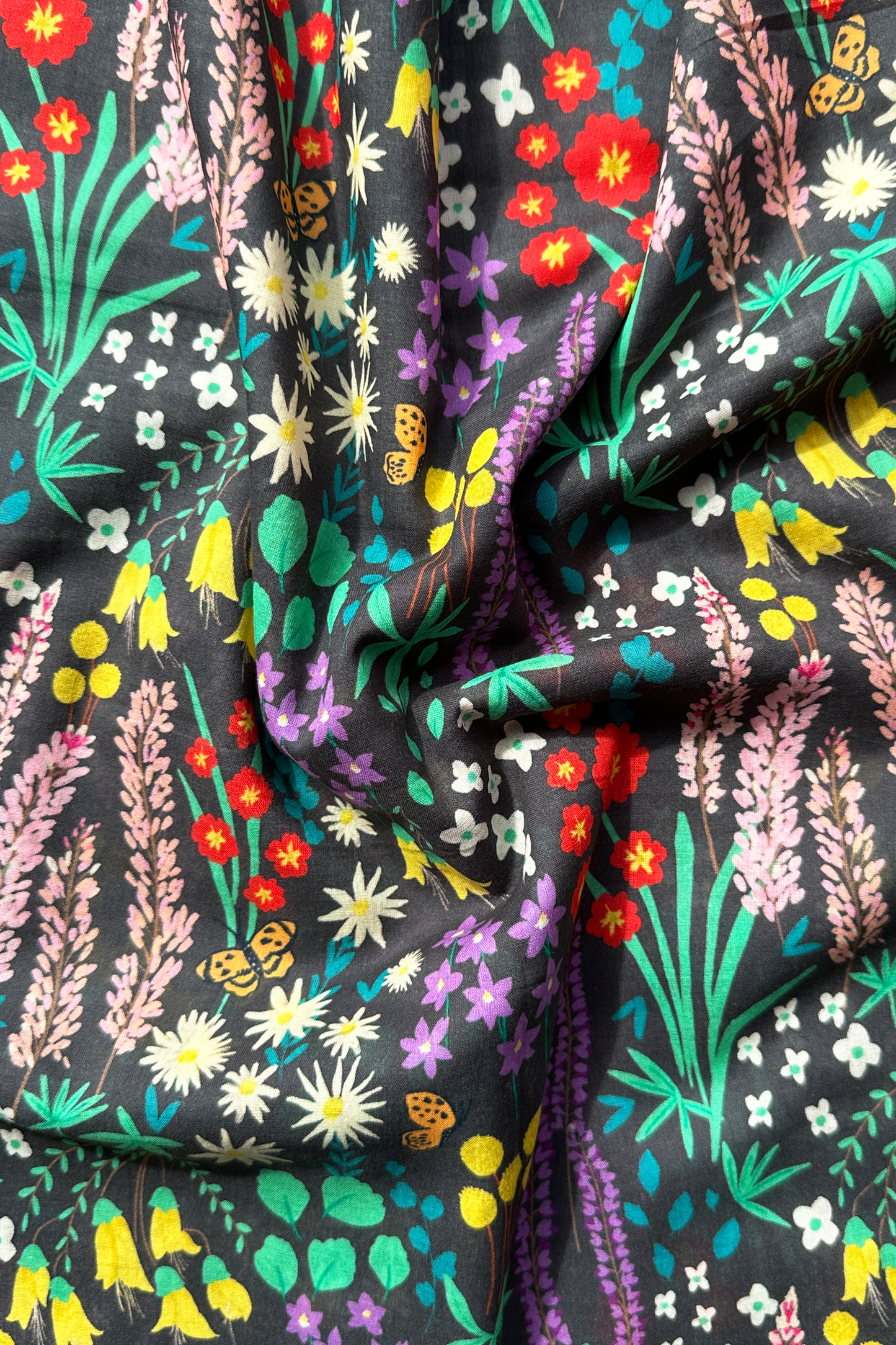 Garden Medley Grey - 1.8 m - 1026 for the entire piece