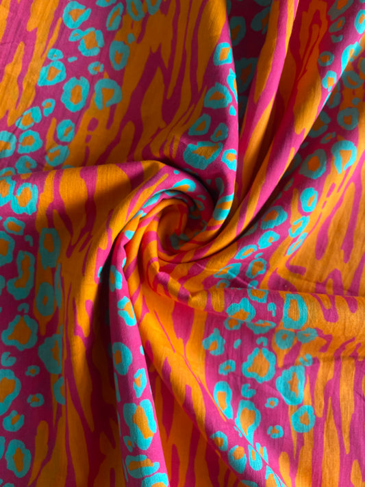 Leotiger Fusion in Cotton Mull (1.8 meters)- 1026 for the entire piece