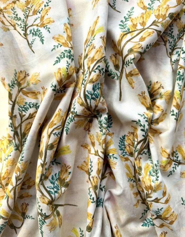 Golden Kohwai in Cotton Cambric