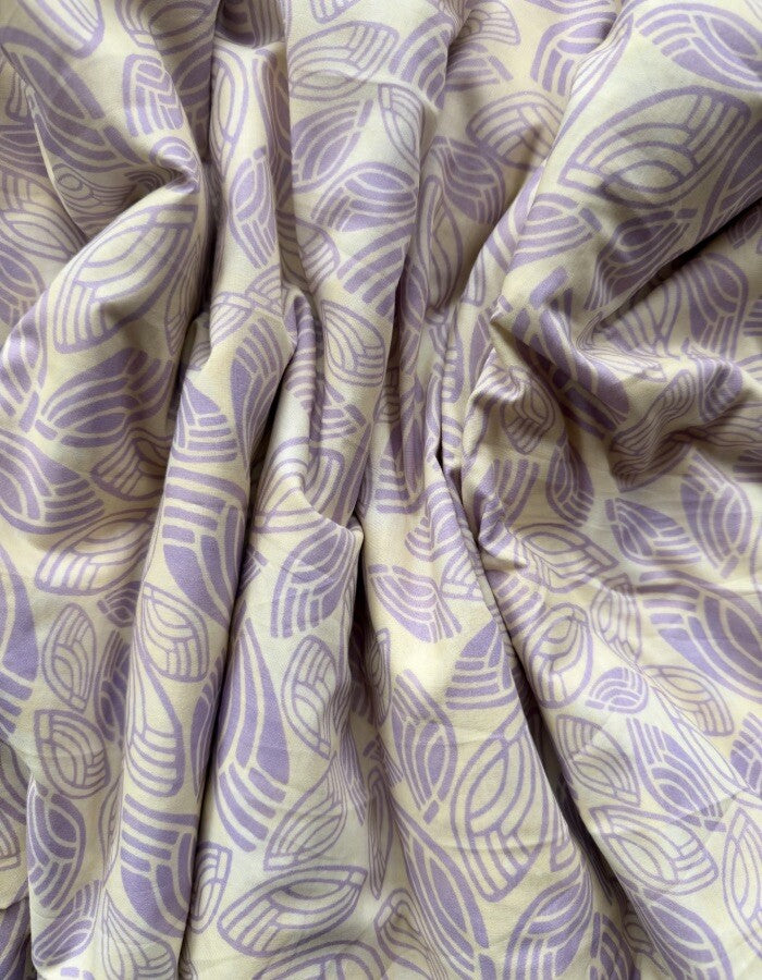 Lavender Koru in Cotton Cambric
