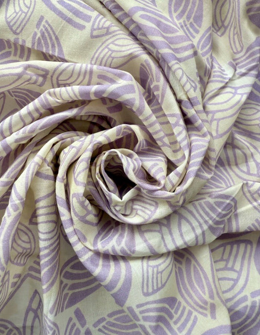 Lavender Koru in Cotton Cambric
