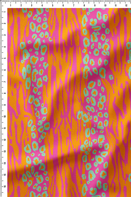 Leotiger Fusion in Cotton Mull (1.8 meters)- 1026 for the entire piece
