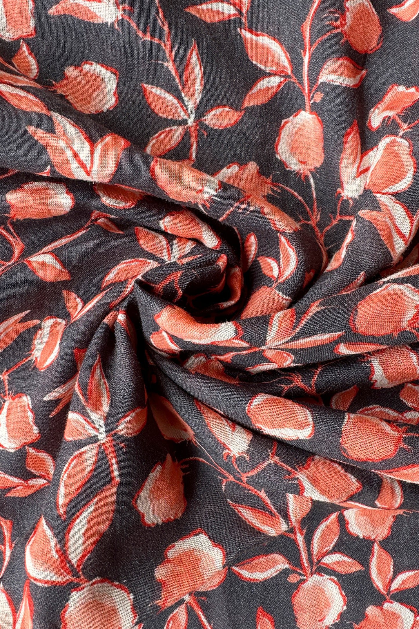 Petite florals in Cotton Mul ( 1.5 m) 855 for the entire piece