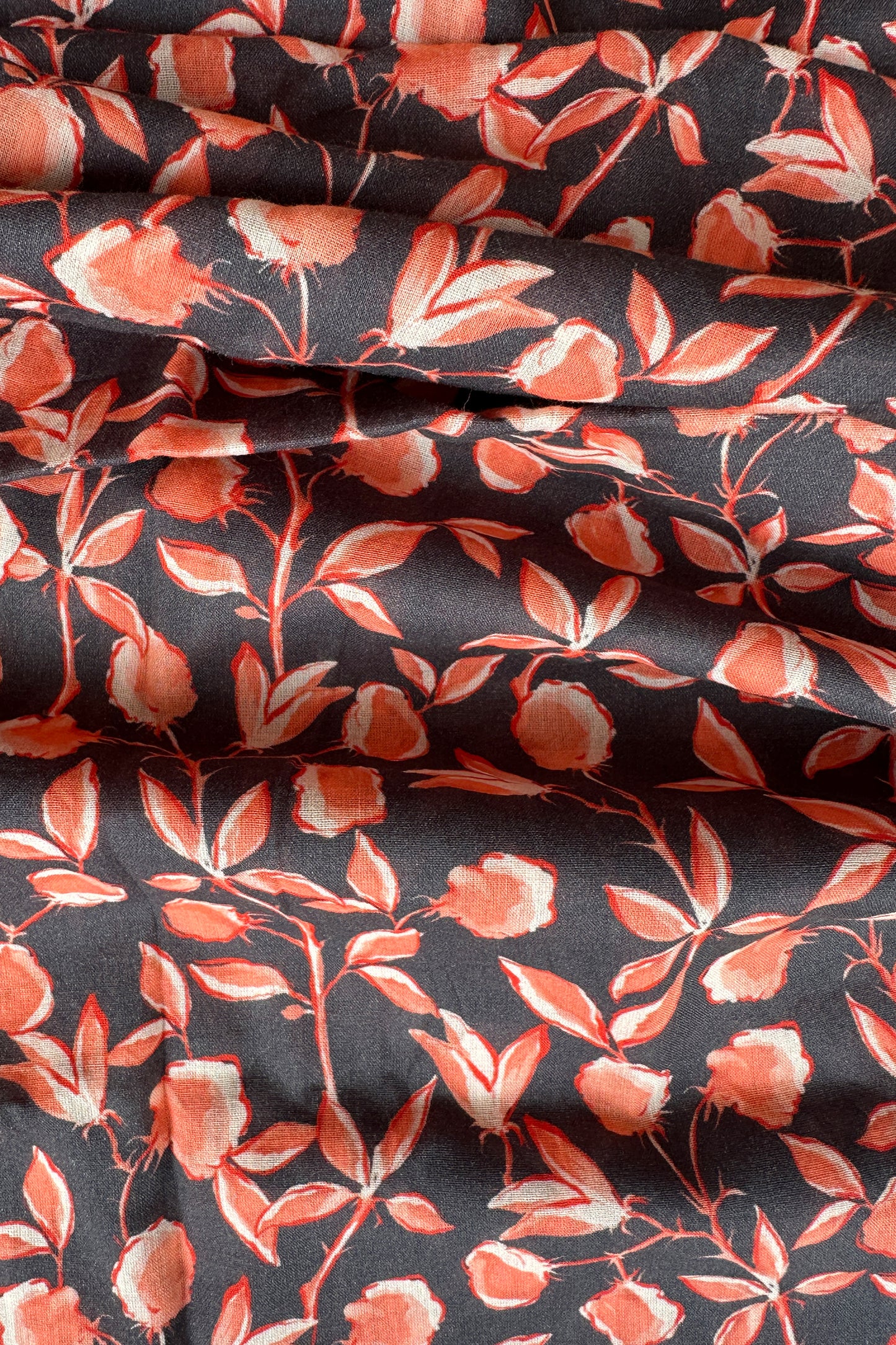 Petite florals in Cotton Mul ( 1.5 m) 855 for the entire piece