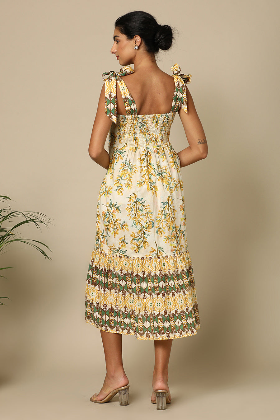 Kohwai Tie Up Dress