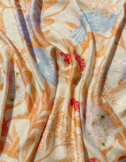 Tui Sunset in silky cotton