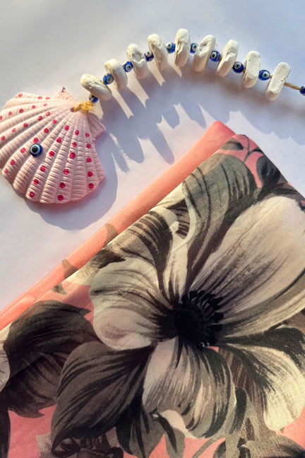 Flowered Fiesta Pink