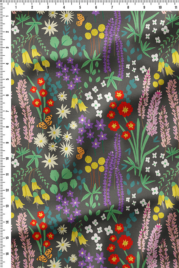 Garden Medley Grey - 1.8 m - 1026 for the entire piece