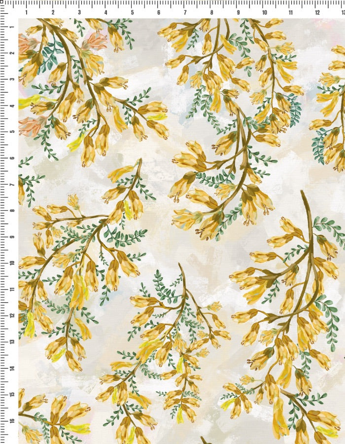 Golden Kohwai in Cotton Cambric