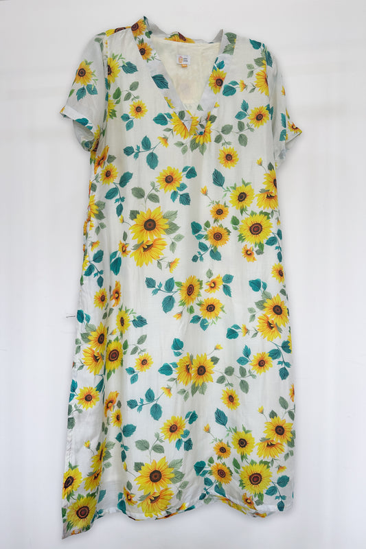 Sunny Sunflower Kurta