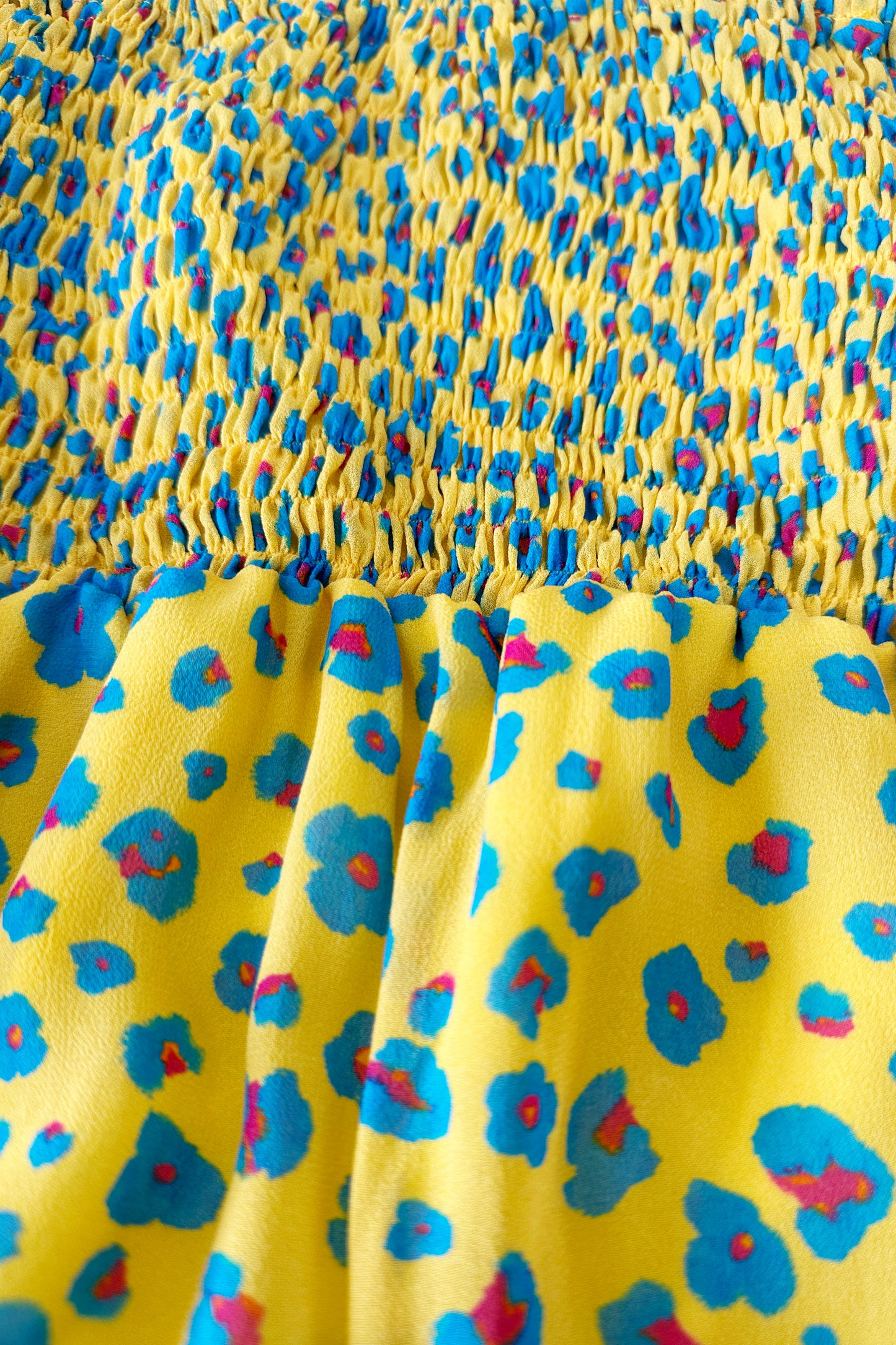 Yellow Jaguar Dress