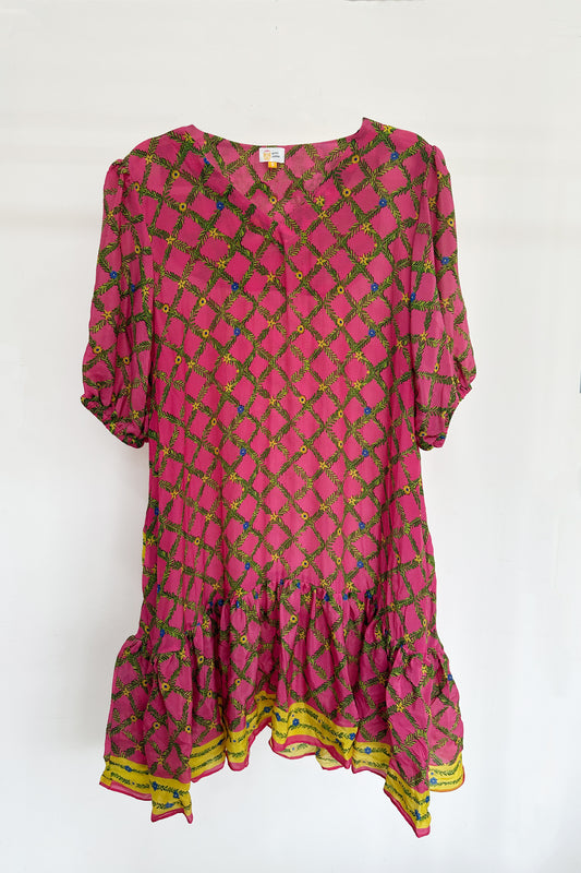 Pink Vines Dress