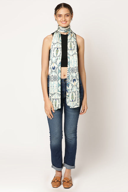 Tile Garden stole