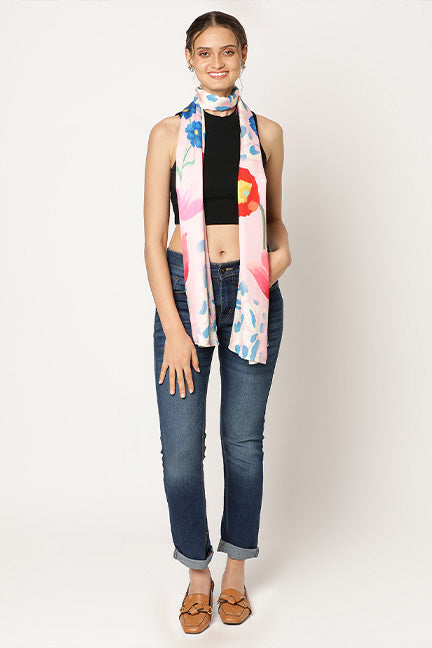 Abstract Floral STOLE