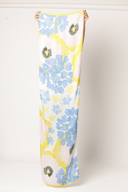 Aqua Bloom Stole