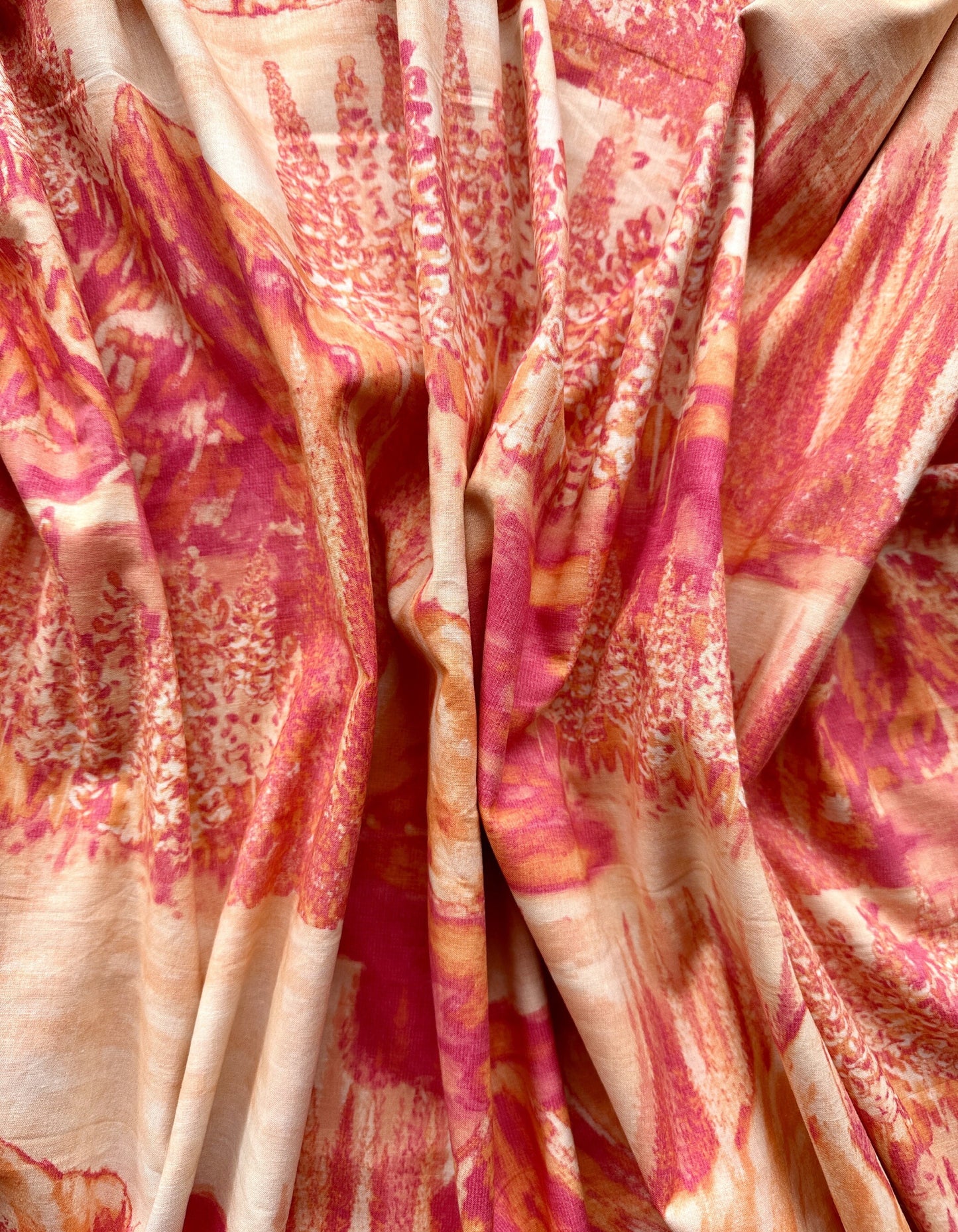 Amber Meadow in Cotton Cambric (2.5)- Rs. 1622 for the entire piece