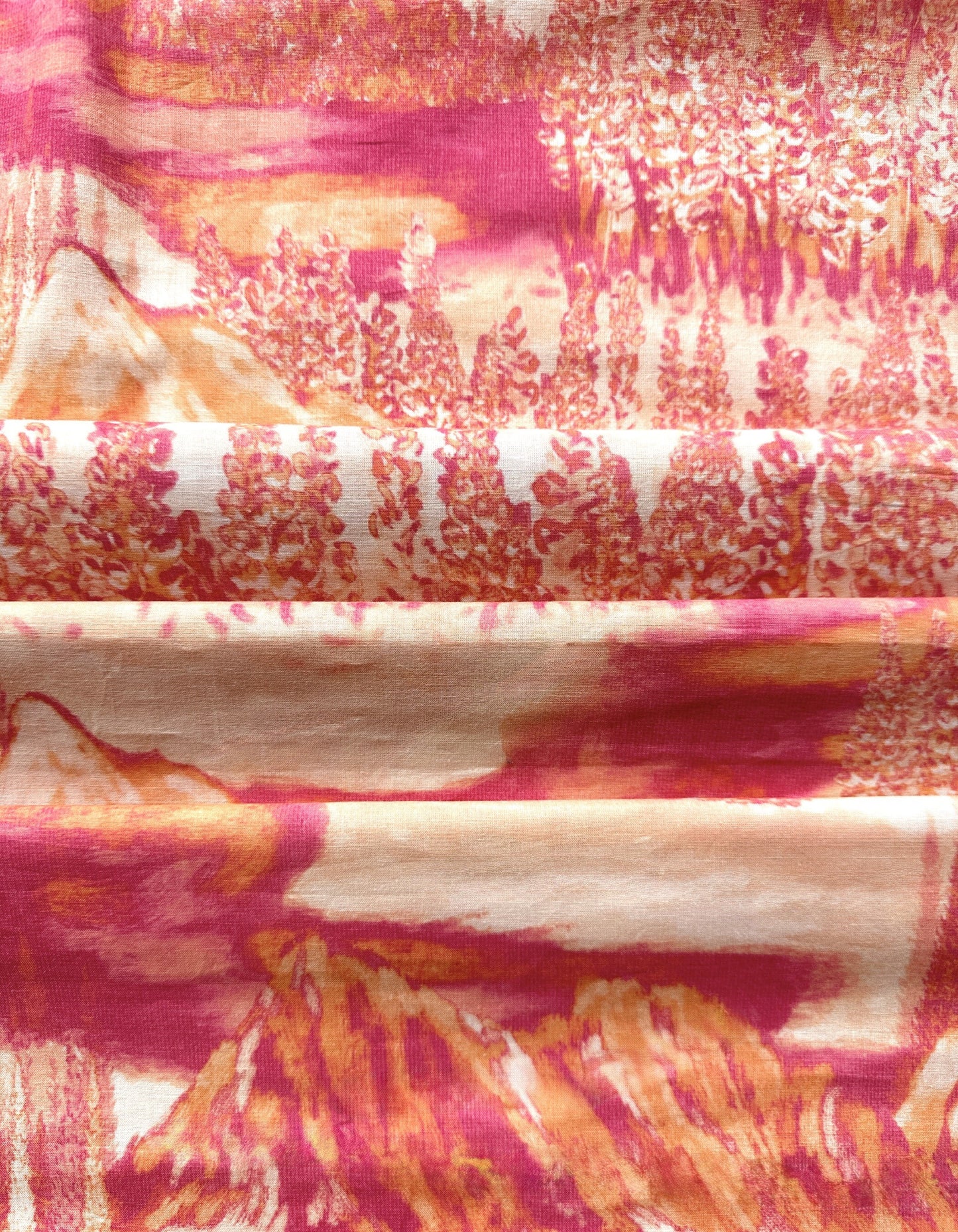 Amber Meadow in Cotton Cambric (2.5)- Rs. 1622 for the entire piece